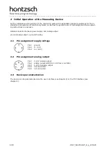 Preview for 6 page of Hontzsch ExactSonic P Operating Instructions Manual