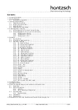 Preview for 3 page of Hontzsch flowtherm Ex Operating Instructions Manual