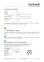 Preview for 7 page of Hontzsch flowtherm Ex Operating Instructions Manual