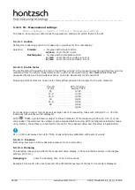 Preview for 20 page of Hontzsch flowtherm Ex Operating Instructions Manual