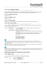 Preview for 21 page of Hontzsch flowtherm Ex Operating Instructions Manual