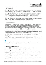 Preview for 25 page of Hontzsch flowtherm Ex Operating Instructions Manual