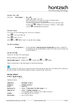 Preview for 27 page of Hontzsch flowtherm Ex Operating Instructions Manual