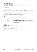 Preview for 28 page of Hontzsch flowtherm Ex Operating Instructions Manual