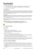 Preview for 30 page of Hontzsch flowtherm Ex Operating Instructions Manual