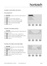 Preview for 13 page of Hontzsch flowtherm NT Operating Instructions Manual