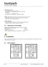 Preview for 6 page of Hontzsch UFA Operating Instructions Manual