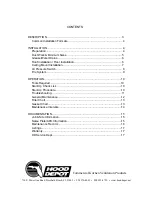 Preview for 2 page of Hood Depot KAP Series Installation, Operation And Maintenance Manual