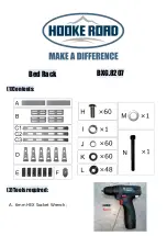 Preview for 1 page of HOOKE ROAD BXG.8207 Quick Start Manual