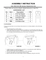 Hooker Furniture 1595-75310C-WH Assembly Instruction предпросмотр