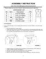 Предварительный просмотр 1 страницы Hooker Furniture 1595-75310E-BRN Assembly Instruction