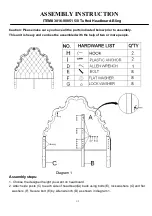 Preview for 1 page of Hooker Furniture 3016-90851 Assembly Instruction