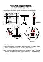 Hooker Furniture 500-50-828 Assembly Instruction предпросмотр