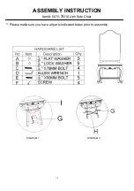 Preview for 1 page of Hooker Furniture 5070-75510 Assembly Instruction