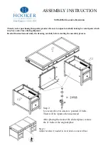 Preview for 2 page of Hooker Furniture 5078-10562 Assembly Instruction