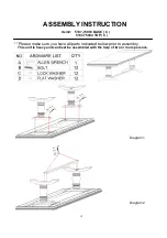 Preview for 1 page of Hooker Furniture 5107-75003 Assembly Instruction