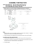 Предварительный просмотр 1 страницы Hooker Furniture 5750-75213-SLV Assembly Instruction