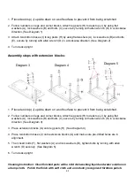 Preview for 2 page of Hooker Furniture 5751-10459-99 Assembly Instruction