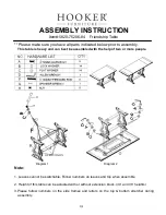 Hooker Furniture 5820-75206-84 Assembly Instruction предпросмотр