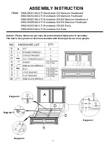 Hooker Furniture 5960-90251-MULTI Assembly Instruction preview