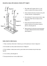 Предварительный просмотр 2 страницы Hooker Furniture 6960-75206-81 Assembly Instruction