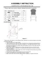 Hooker Furniture Boheme Gaston 5750-75411-LTWD Assembly Instruction предпросмотр