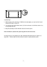 Preview for 2 page of Hooker Furniture Four-Drawer Thin Console-Ebony 3005-85001 Assembly Instruction