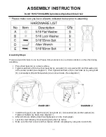 Preview for 1 page of Hooker Furniture Splatback 1595-75310G-BRN Assembly Instruction