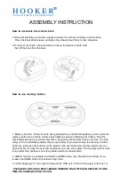 Hooker Furniture SS460-CW-188 Assembly Instruction preview