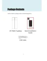 Предварительный просмотр 3 страницы Hootoo HT-TM05 TripMate User Manual