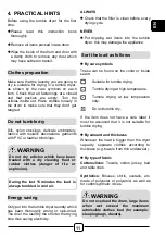 Preview for 11 page of Hoover 094HLEV9TG Manual