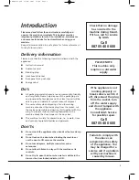 Preview for 3 page of Hoover 1300 SPIN Instruction Book