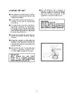 Preview for 8 page of Hoover 2T623PWF-80 User Instructions