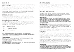 Preview for 10 page of Hoover 31002988 Instructions For Installation And Use Manual