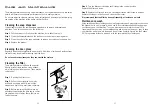 Preview for 19 page of Hoover 31002988 Instructions For Installation And Use Manual