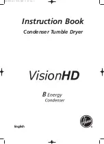 Hoover 31100283 Instruction Book preview