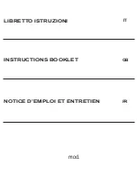 Preview for 1 page of Hoover 33000161 Instruction Booklet