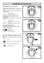 Preview for 8 page of Hoover 33001254 Instructions And Advice For Installing, Using And Servicing