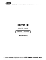 Hoover 33700789 Service Manual preview