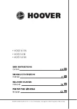 Hoover 33701806 User Instructions preview