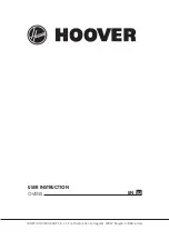 Hoover 33701861 User Instruction preview