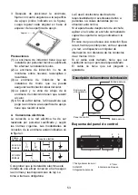 Предварительный просмотр 53 страницы Hoover 33801752 Instruction Manual