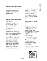 Preview for 7 page of Hoover 34001786 HL54WE Service Manual