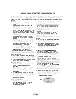 Preview for 109 page of Hoover 34001786 HL54WE Service Manual