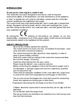 Preview for 3 page of Hoover 36900693 User Manual