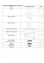 Preview for 5 page of Hoover 36900764 Installation And User Manual