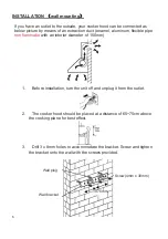 Preview for 6 page of Hoover 36900764 Installation And User Manual