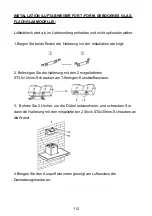 Preview for 113 page of Hoover 36901620 Installation And User Manual