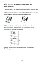 Preview for 116 page of Hoover 36901620 Installation And User Manual