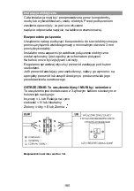 Preview for 181 page of Hoover 36901620 Installation And User Manual